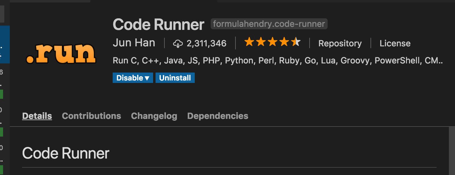 code runner